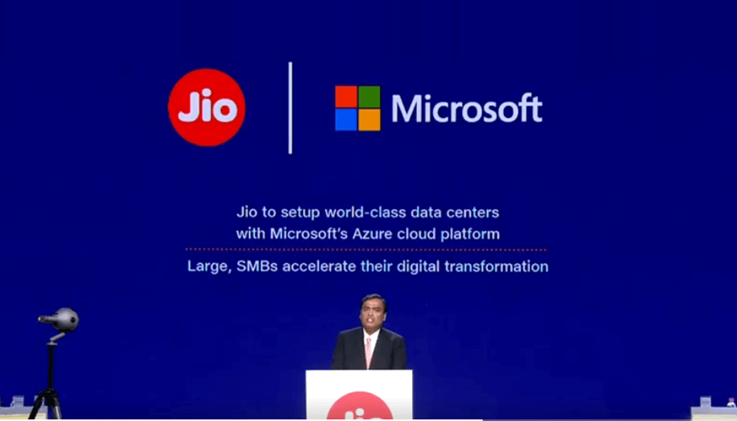 Jio and Microsoft
